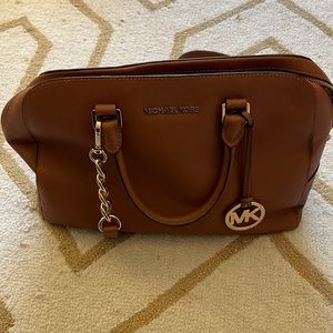 LAST CALL - Michael Kors bowling style bag. Well loved.